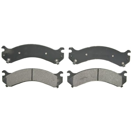 Wagner Brakes Semi-Met Disc Pad Set, Zx909 ZX909
